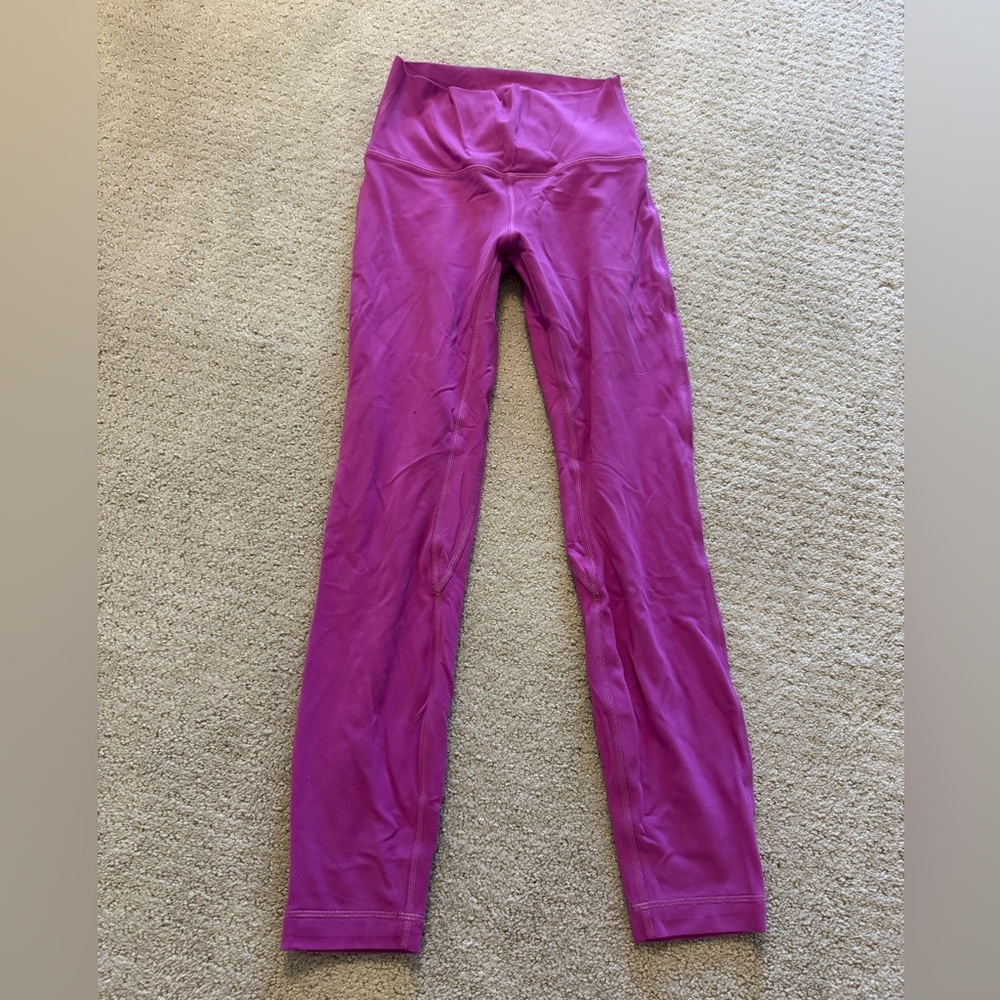 Purple leggings Lululemon size 4.